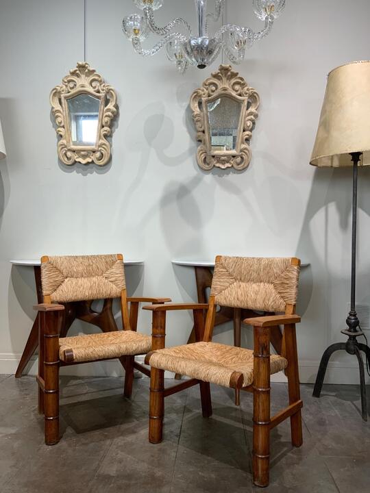 Pair of 1970 armchairs 