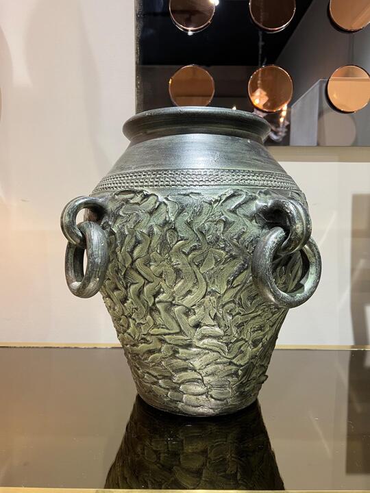 1950 french ceramic vase 