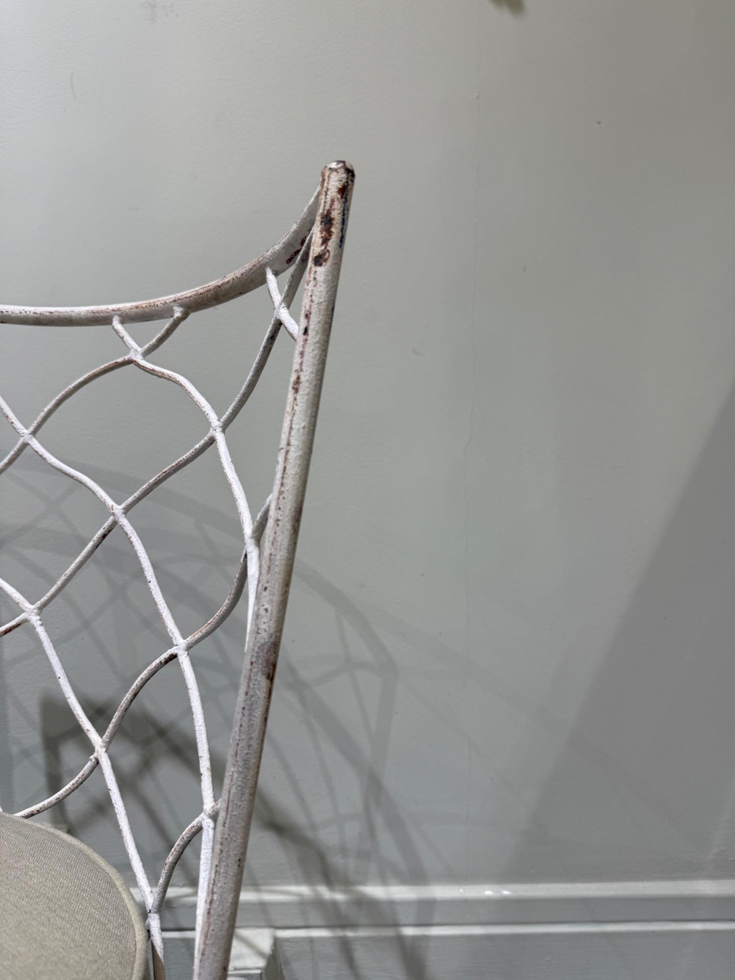 4 wrought iron chairs corca 1940 - 
