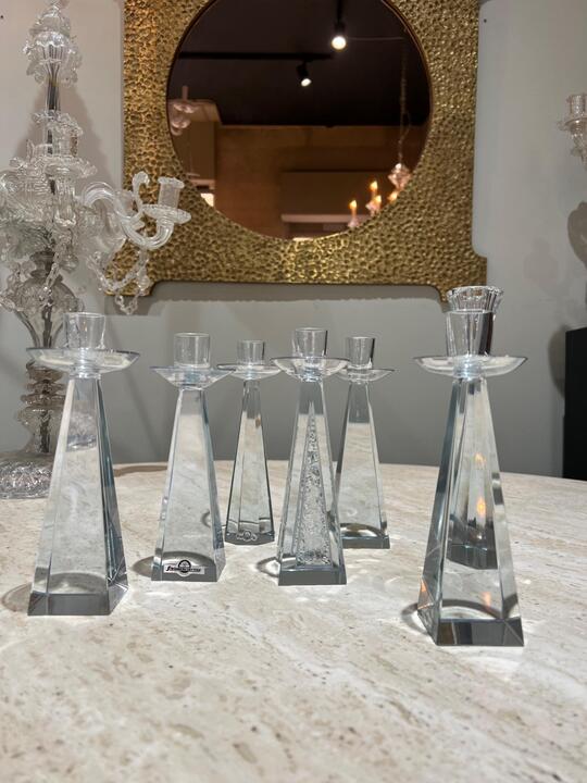 7 candelholders Sweden circa 1930 