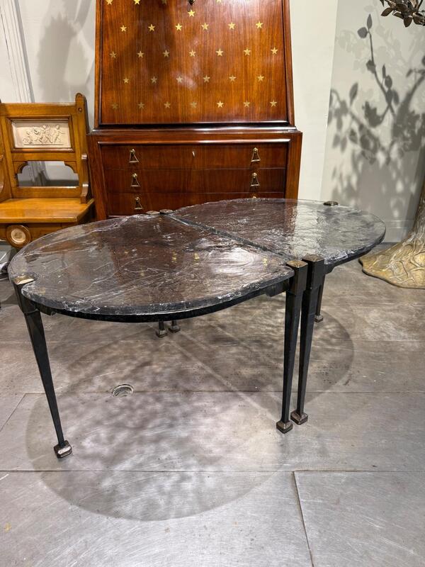Bronze coffee table Lothar Klute 1990