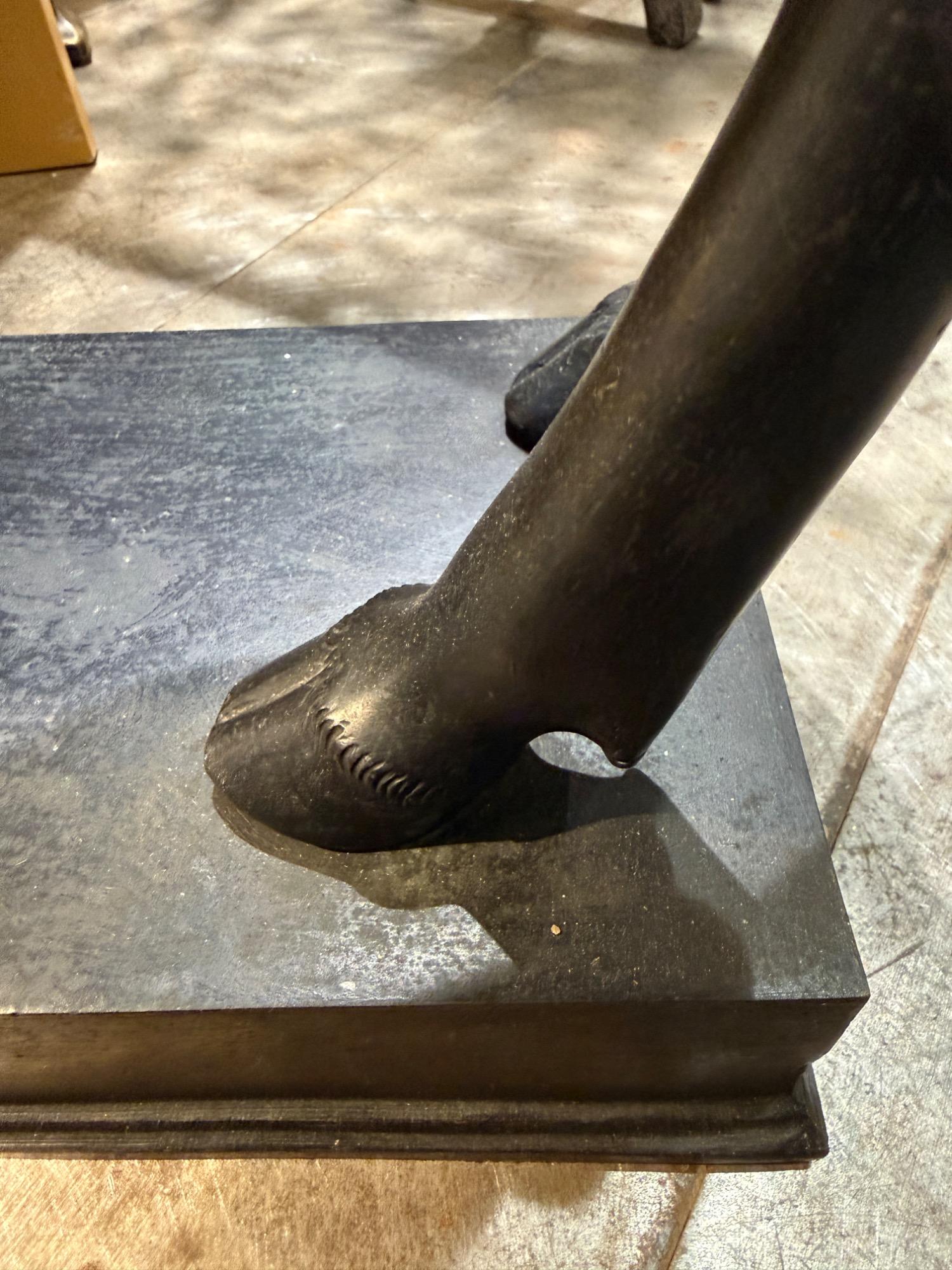 Bronze deer circa 1920