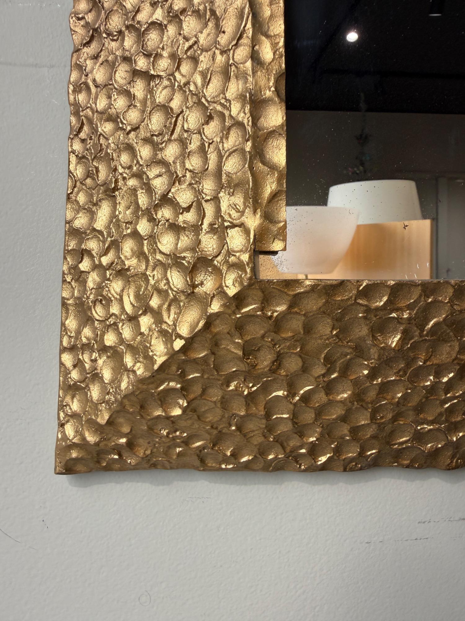 Bronze mirror italy 1970