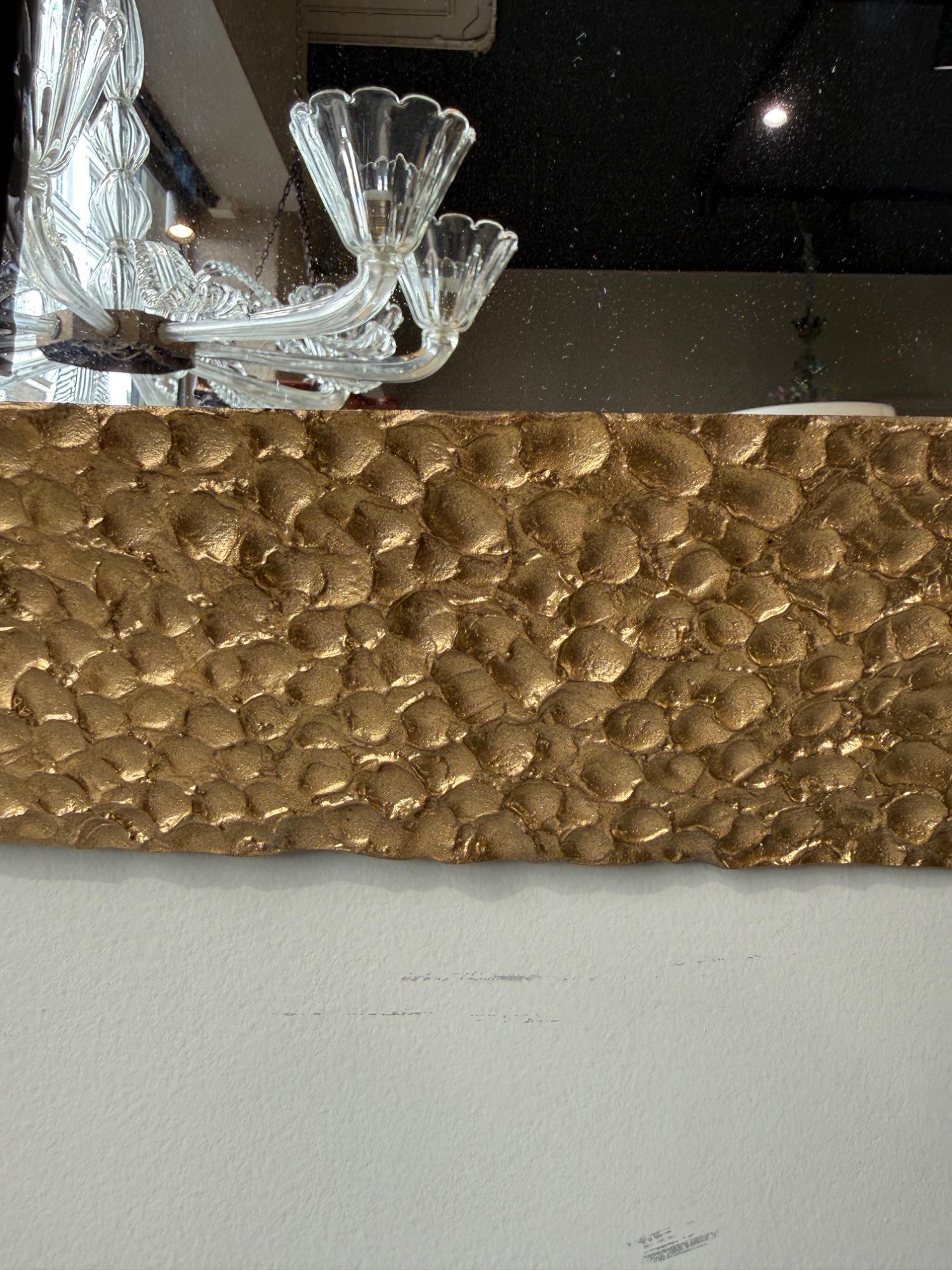 Bronze mirror italy 1970