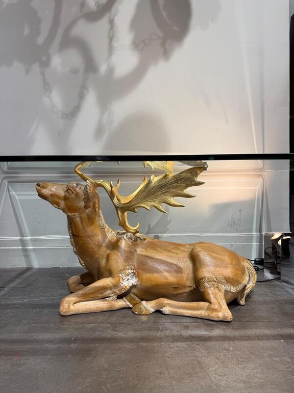 Deer coffee table corca 1950
