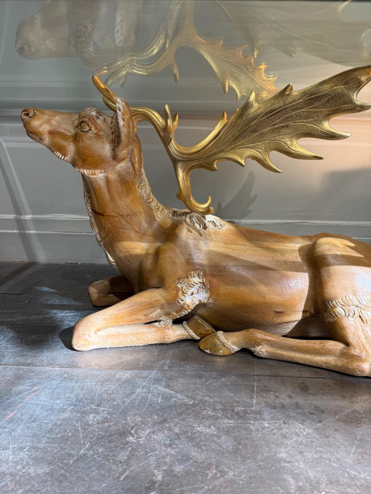 Deer coffee table corca 1950