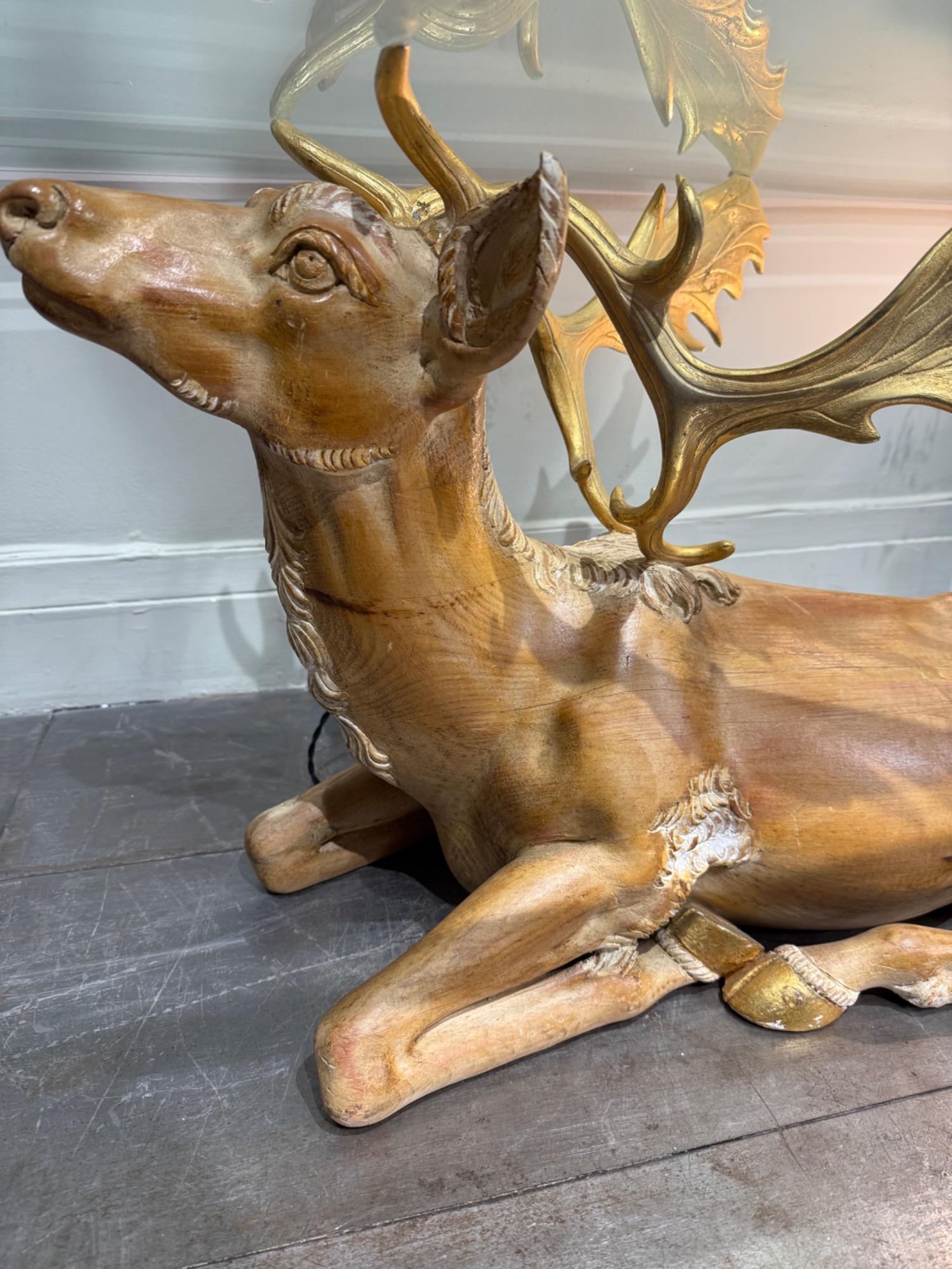 Deer coffee table corca 1950