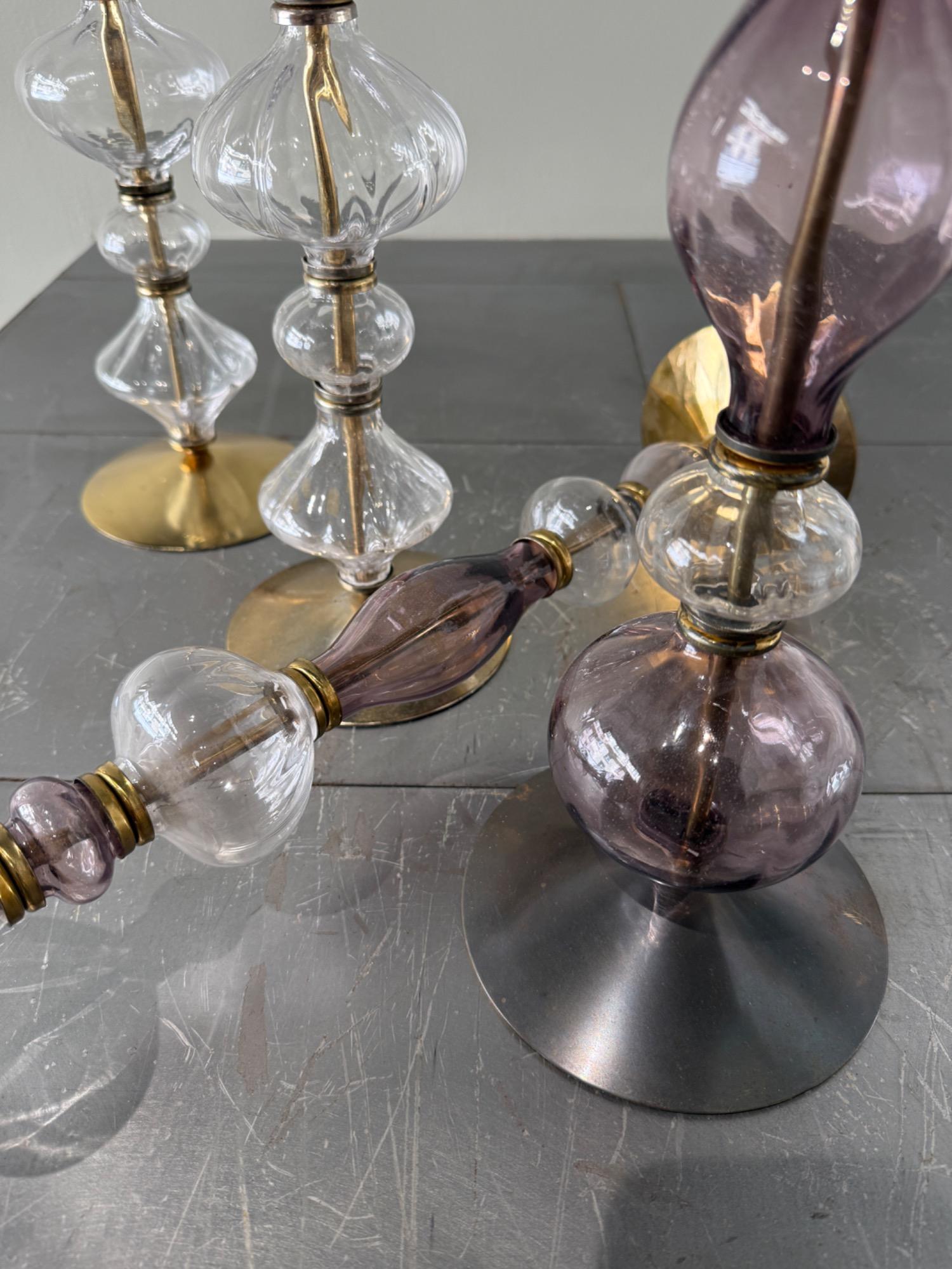 Erik Hoglund 4 candelsticks Sweden 1970