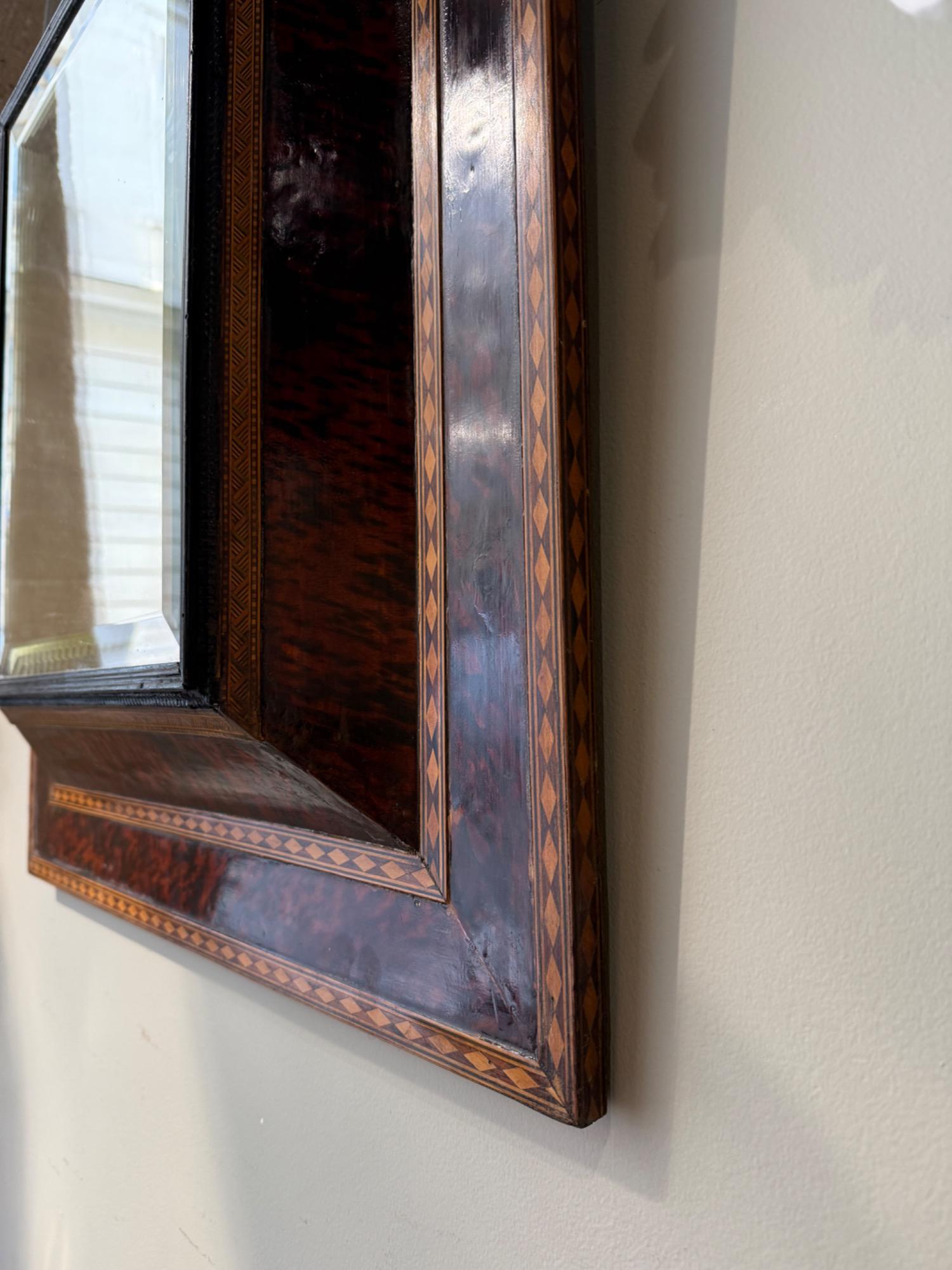 french 17th c mirror 