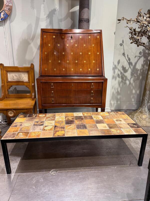French ceramic coffee table circa 1960