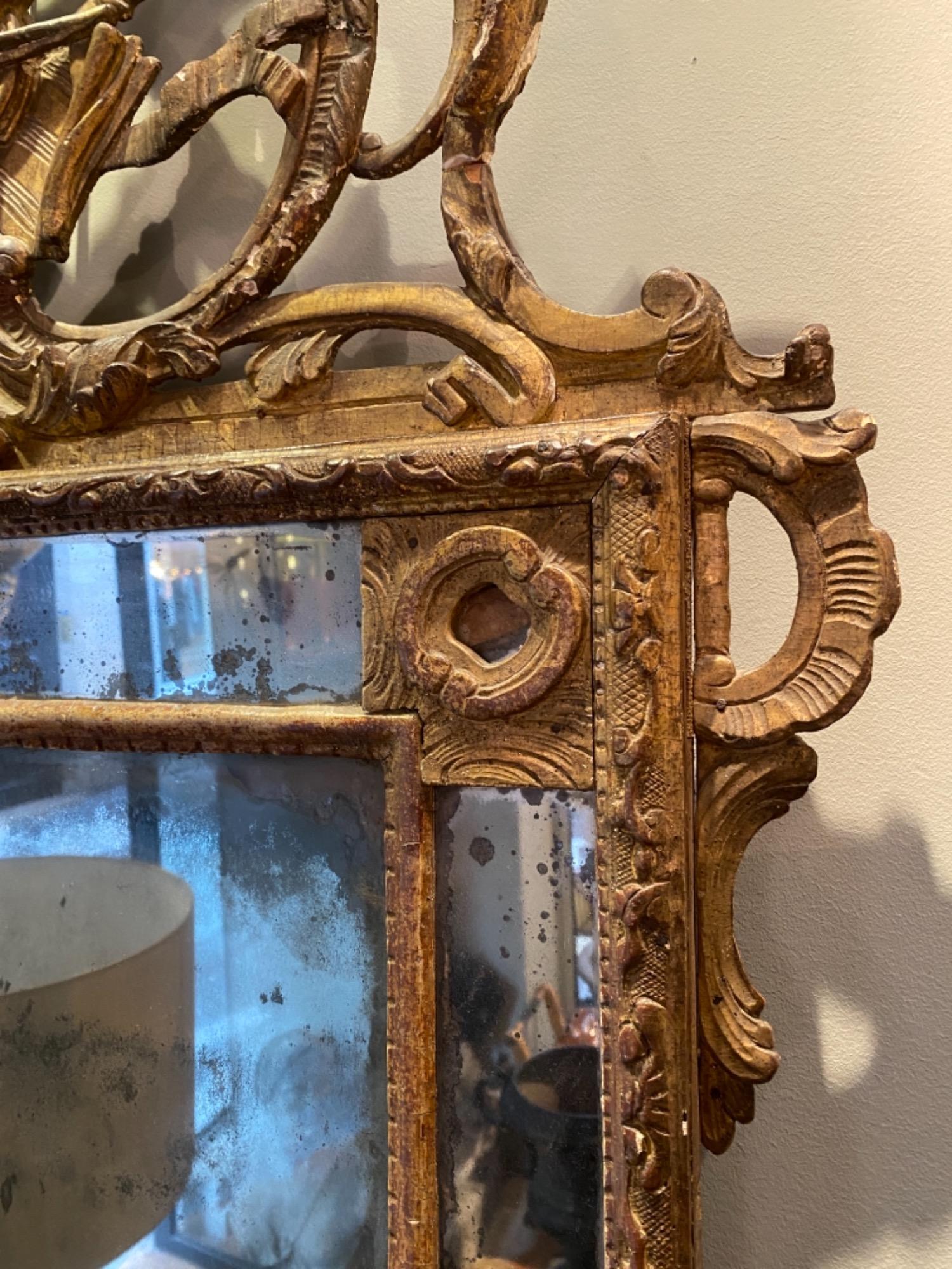 French régence mirror 