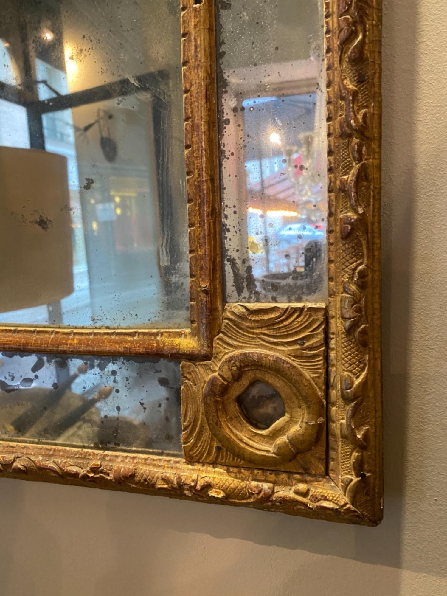 French régence mirror 