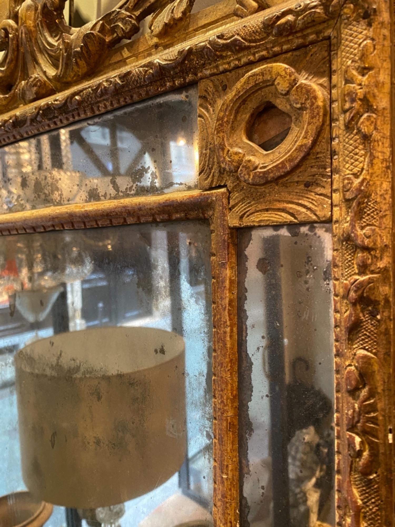 French régence mirror 