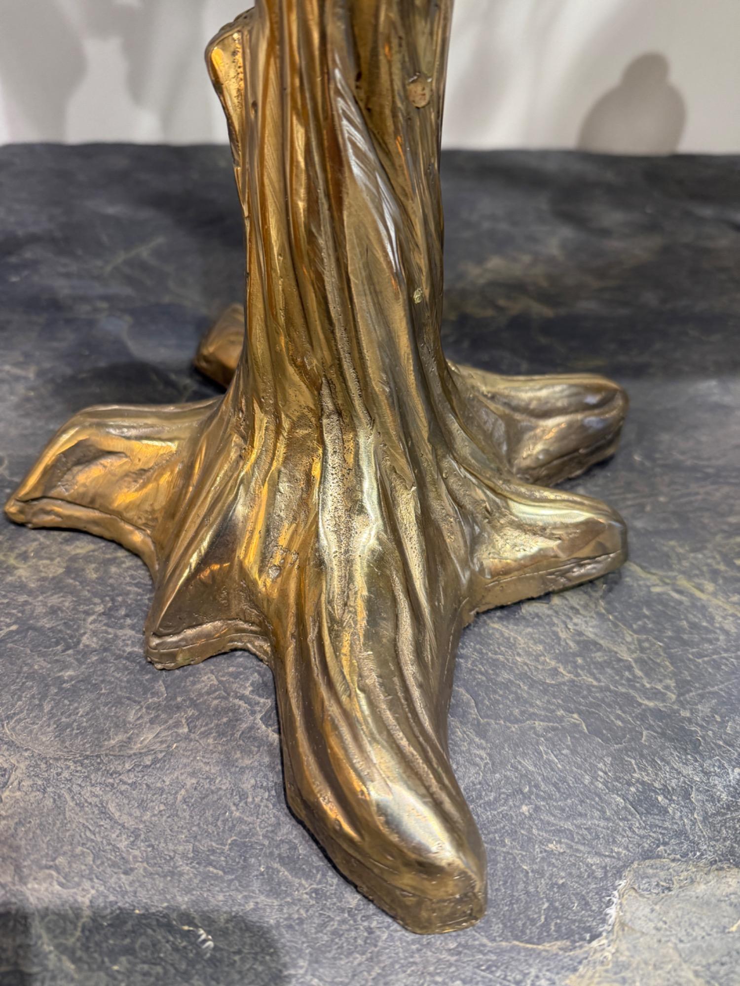 Gilt bronze parrot circa 1970