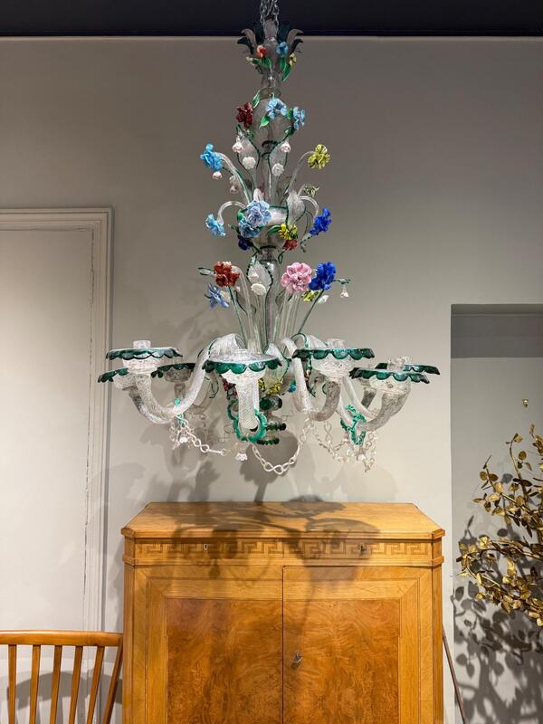 Impressive Murano chandelier 19th c 