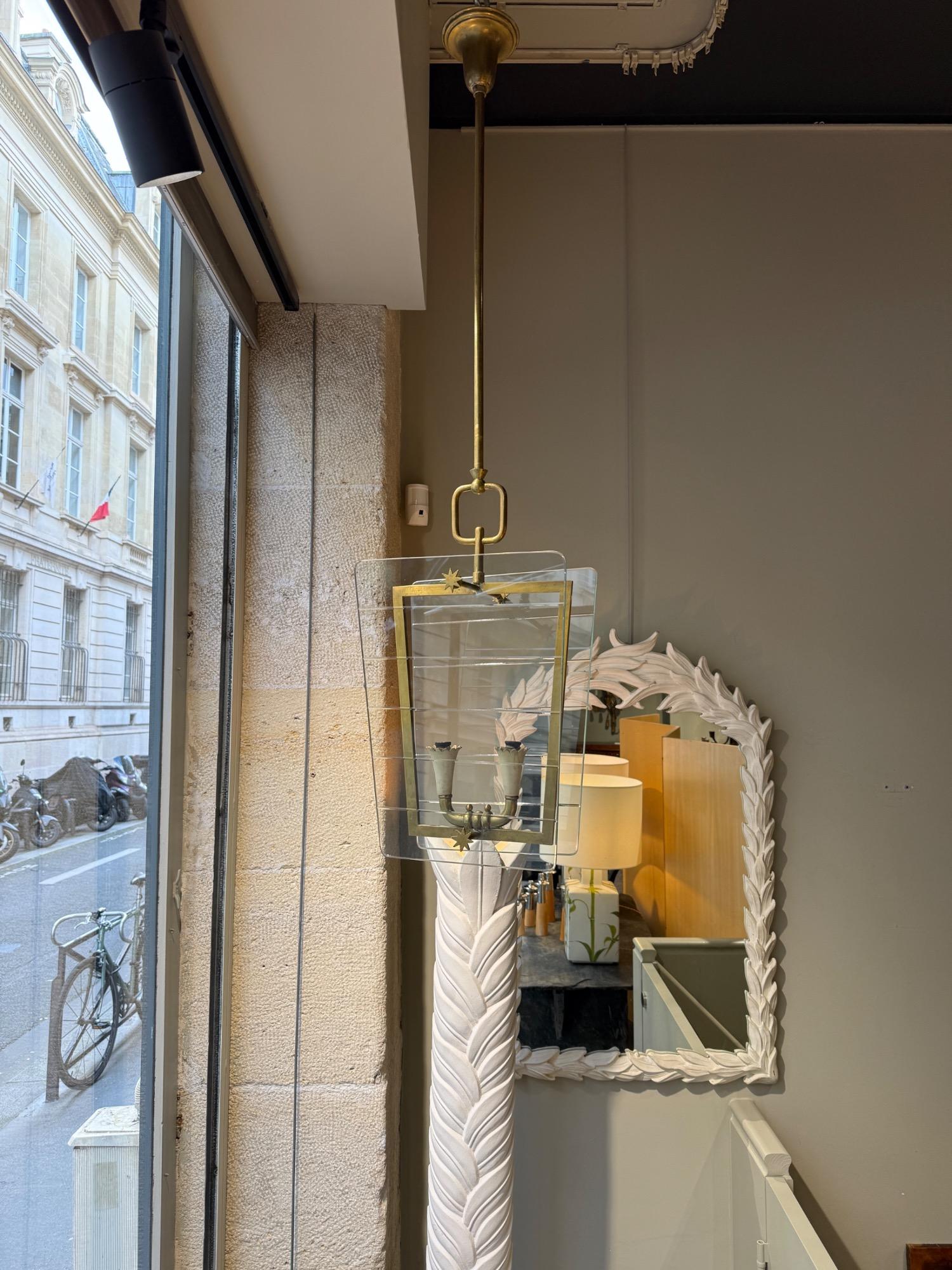 Italain brass lantern circa 1950 