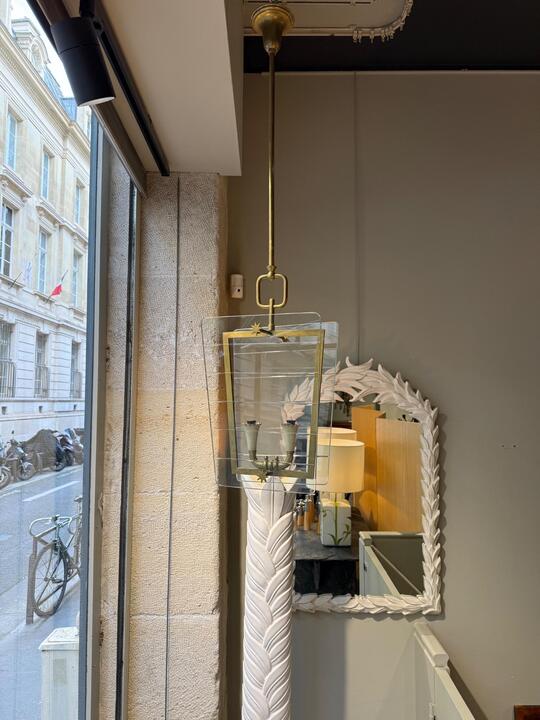 Italain brass lantern circa 1950 