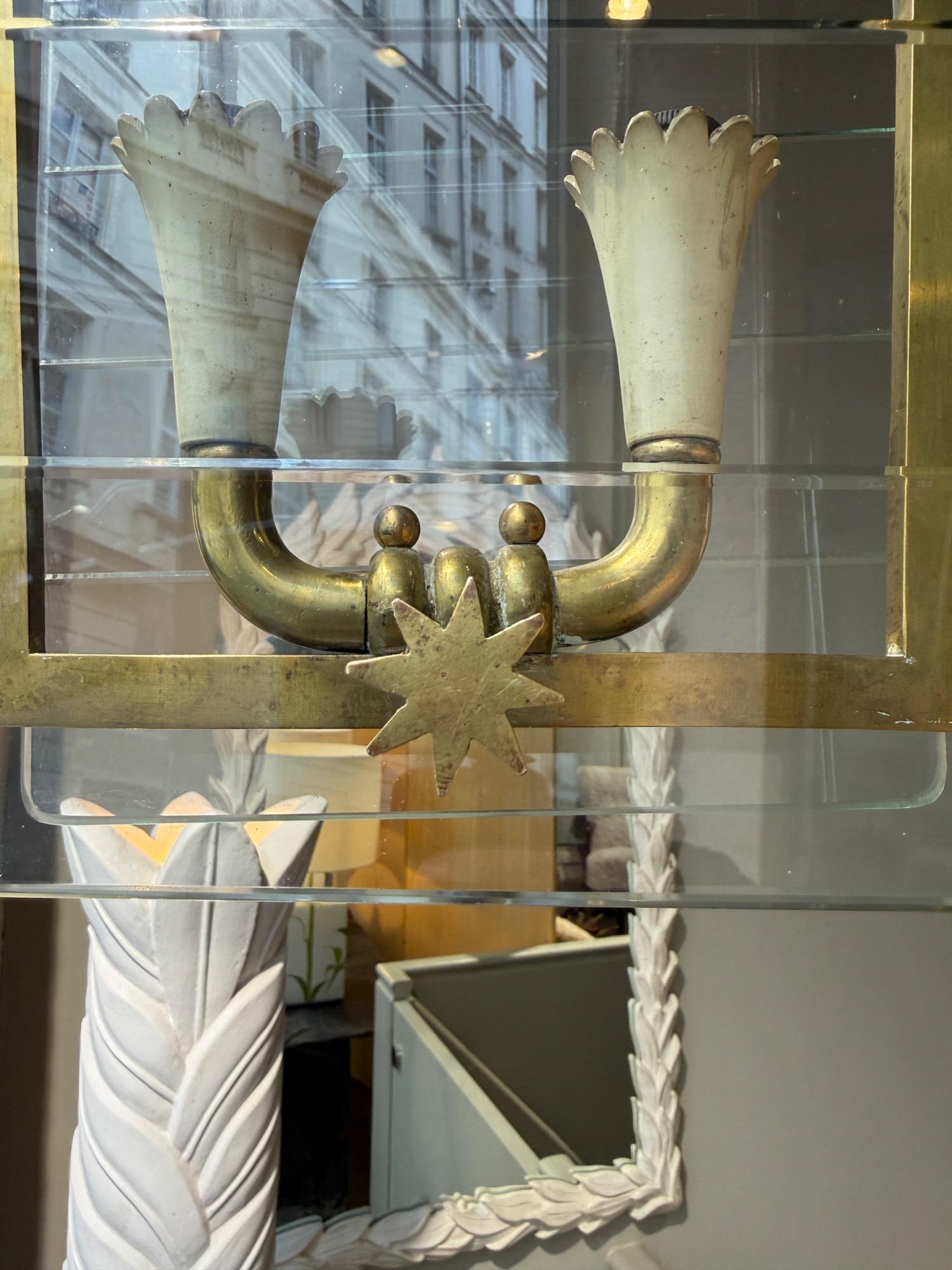 Italain brass lantern circa 1950 