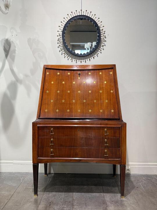Italian secretary attributed to Paolo Buffa circa1950 