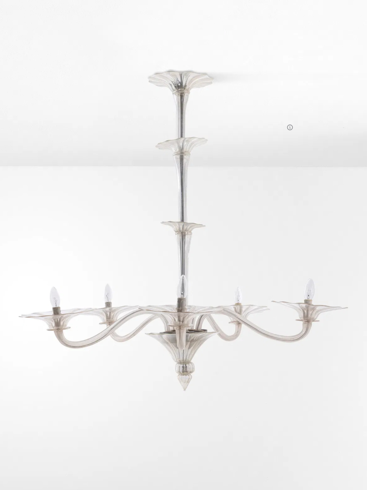 Murano chandelier 1940