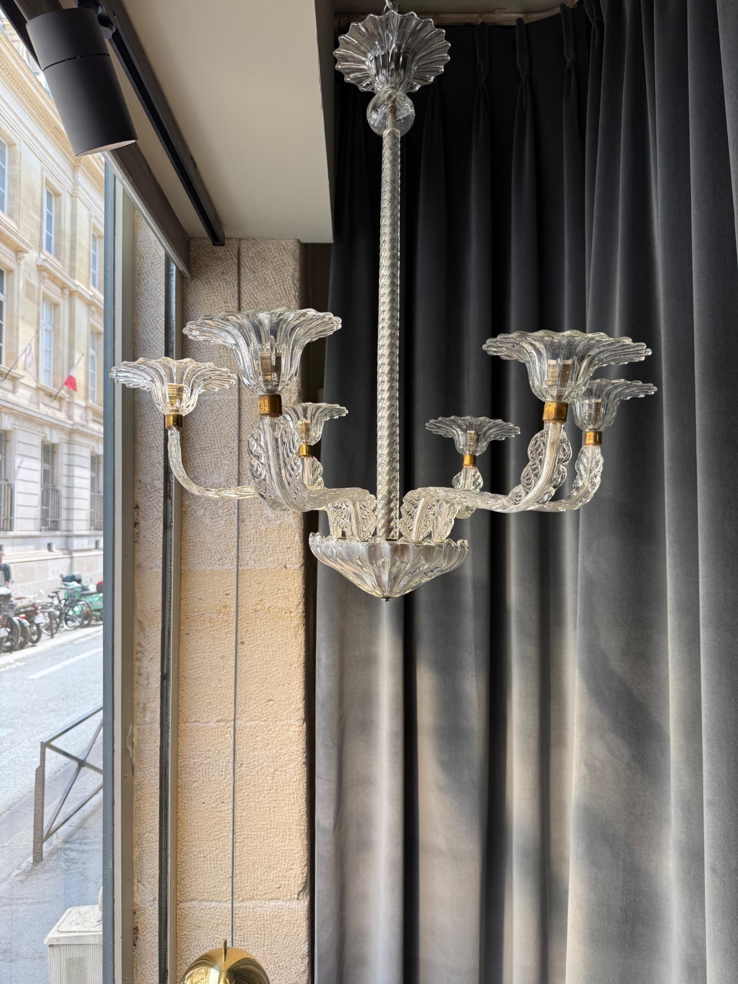 Murano chandelier circa 1950