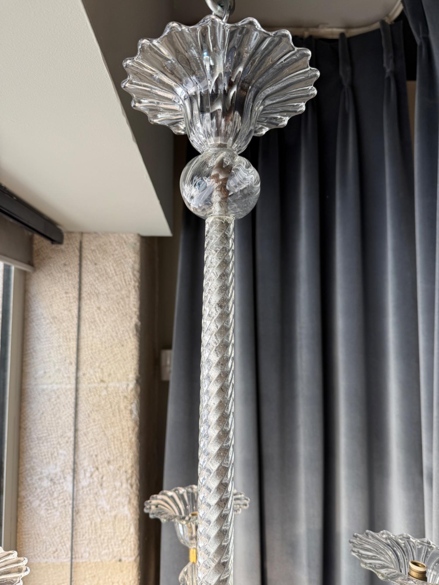 Murano chandelier circa 1950