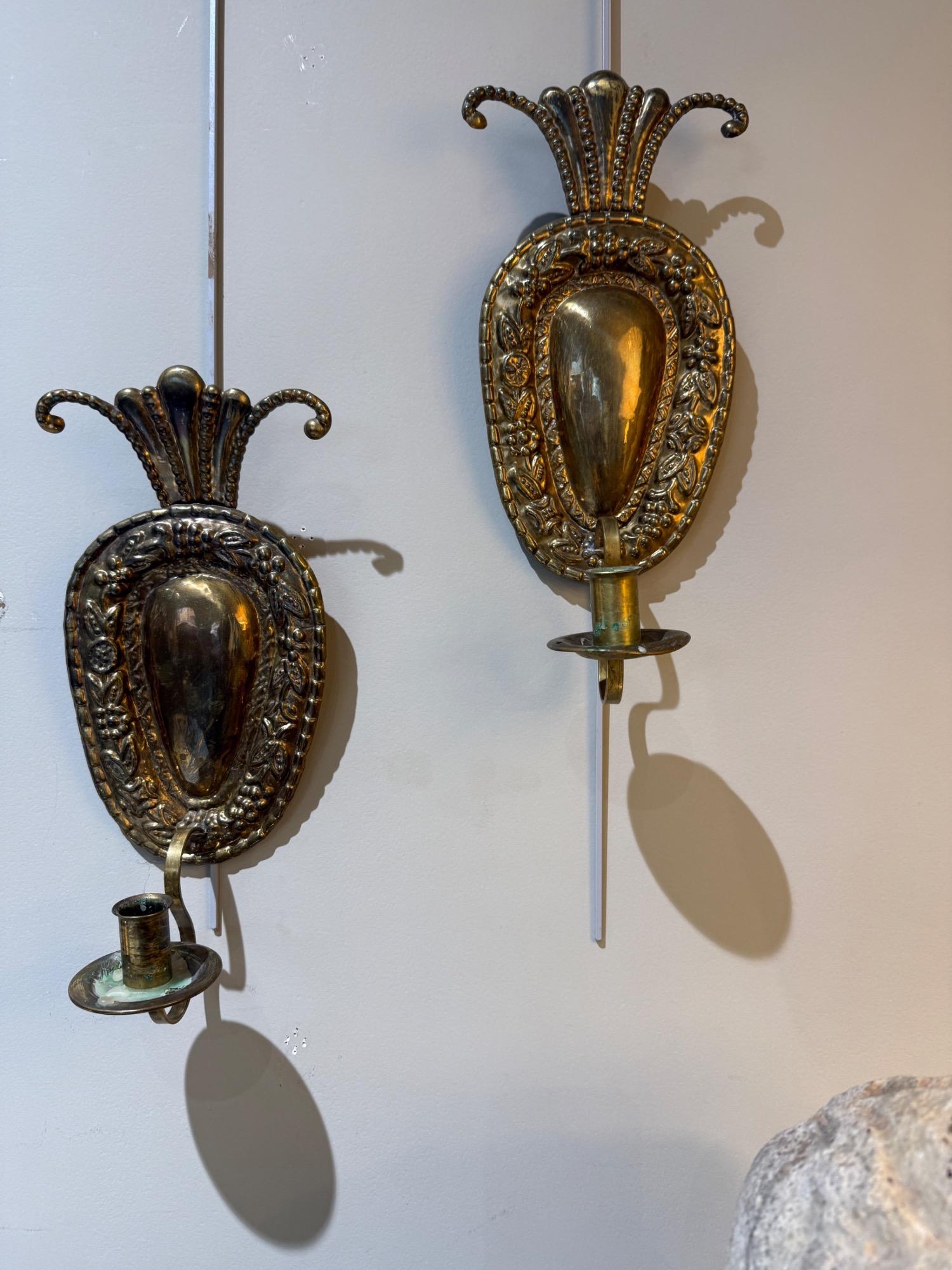 Paavo Tynell pair of sconces circa 1930