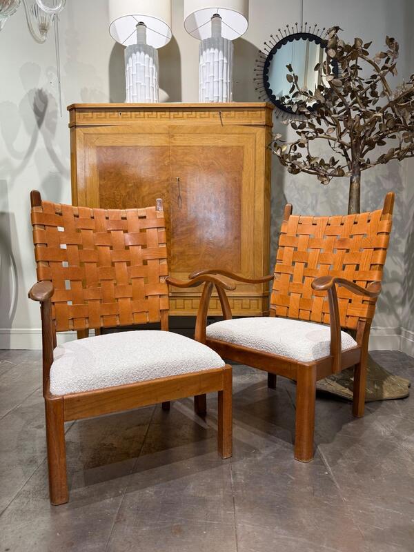 Pair of armchairs Netherlands circa 1960 