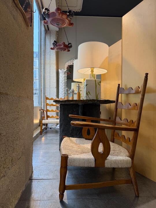 Pair of armchairs Paolo Buffa italy 1950