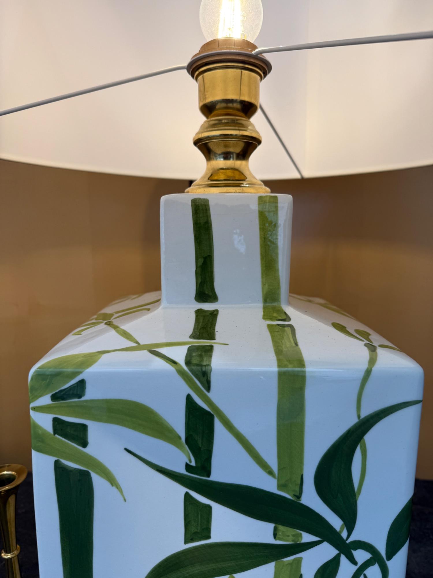 Pair of ceramic lamps circa 1970