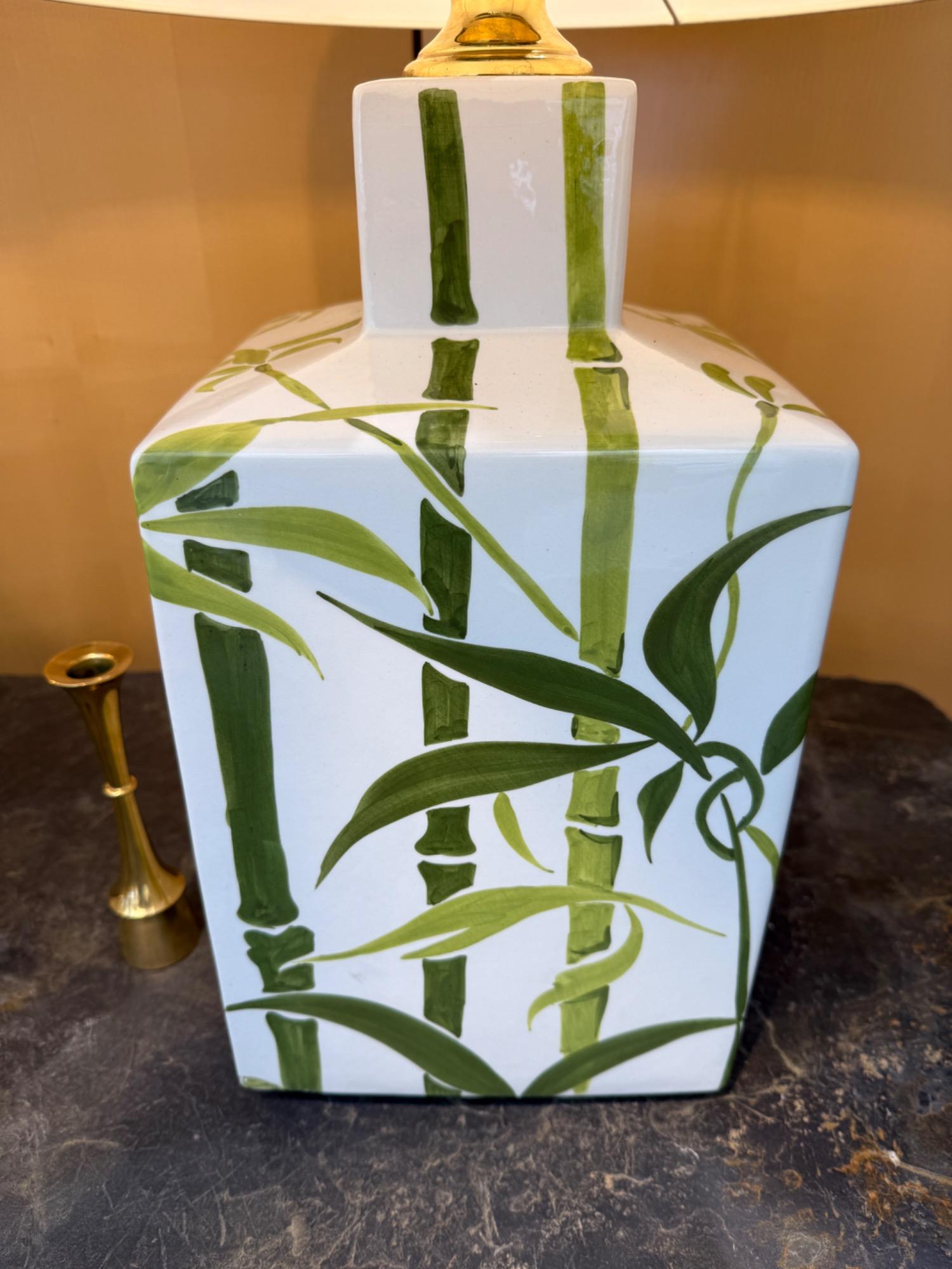 Pair of ceramic lamps circa 1970