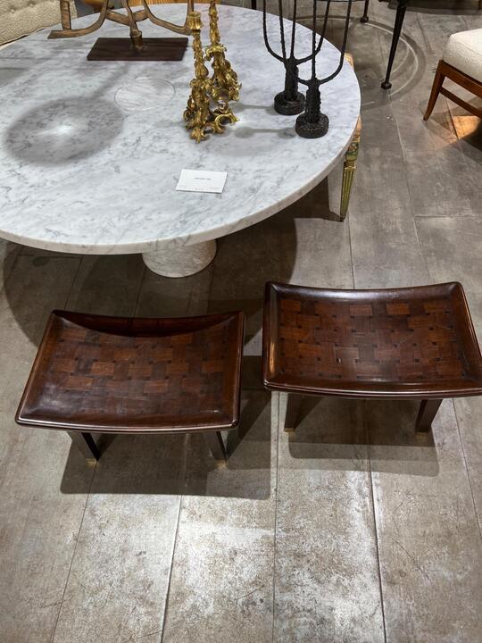 Pair of Italians stools circa 1970 