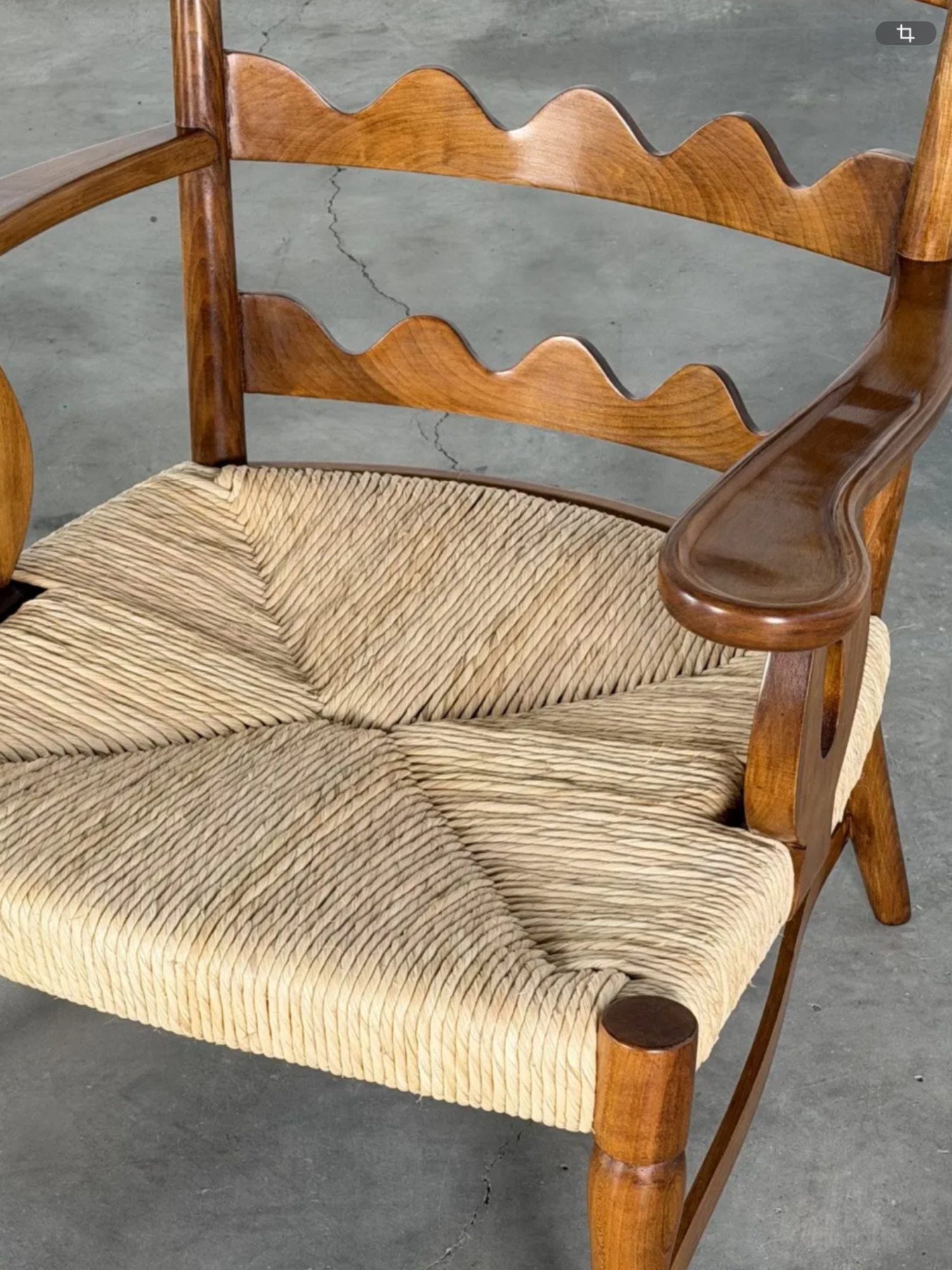 Pair of paolo Buffa armchairs 