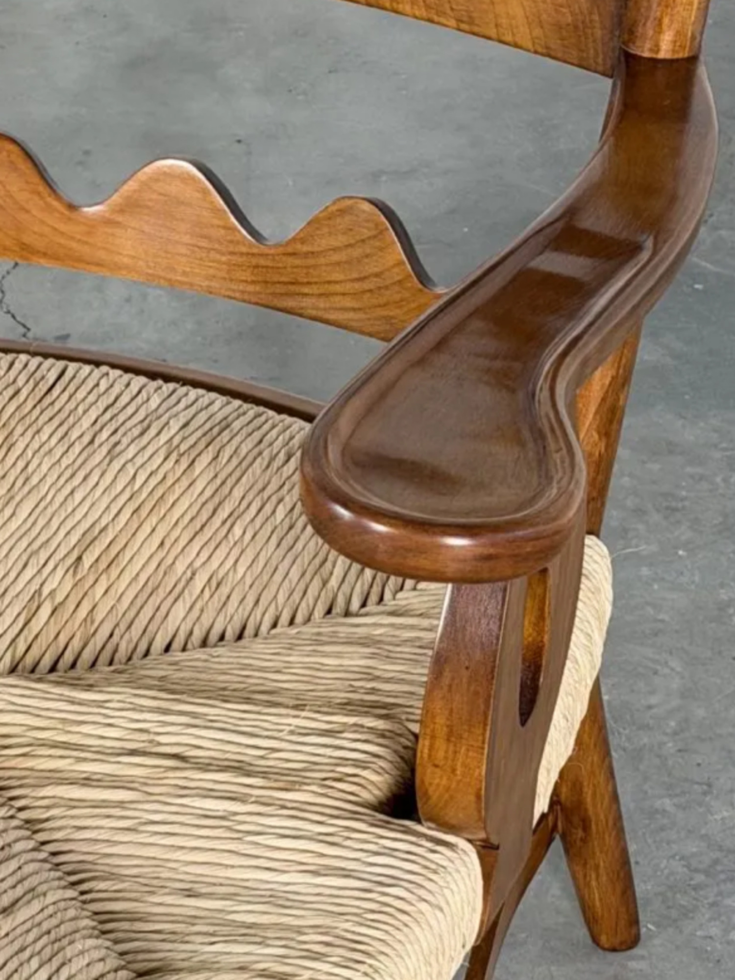 Pair of paolo Buffa armchairs 