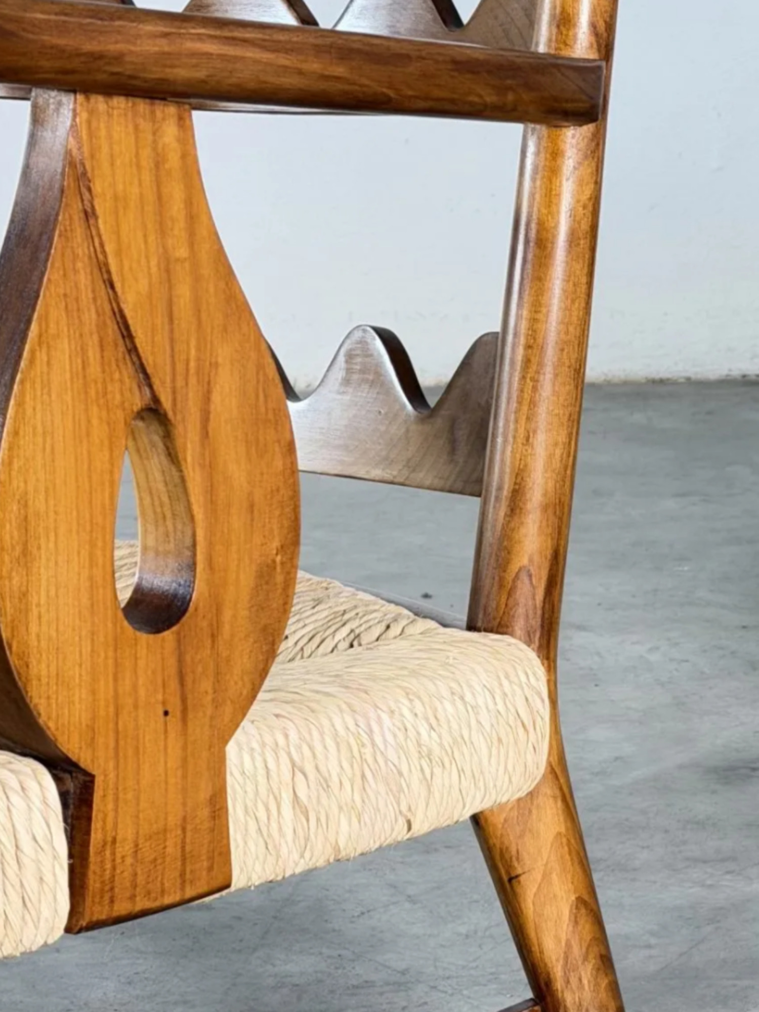 Pair of paolo Buffa armchairs 