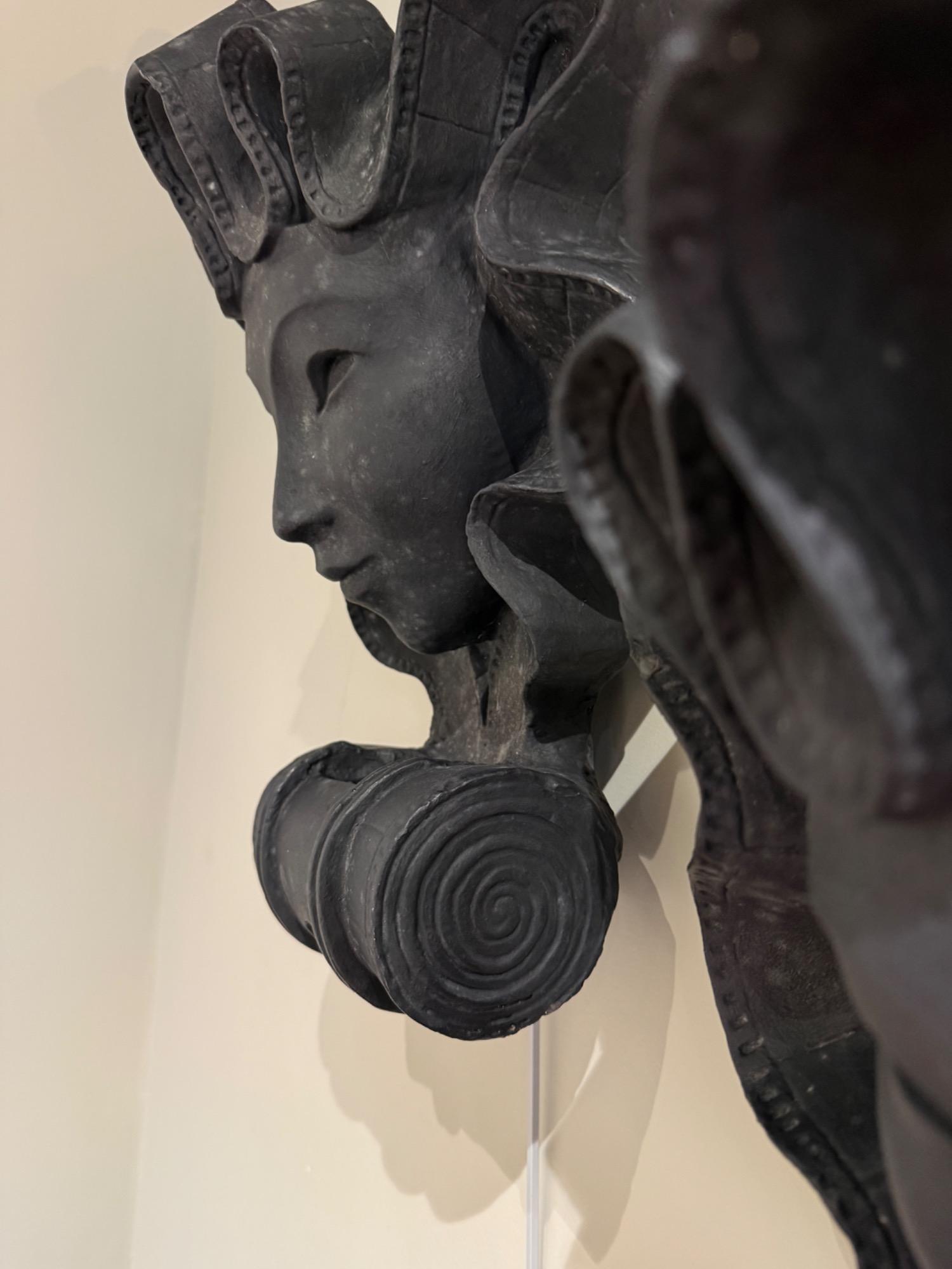 Pair of plaster sconces circa 1940