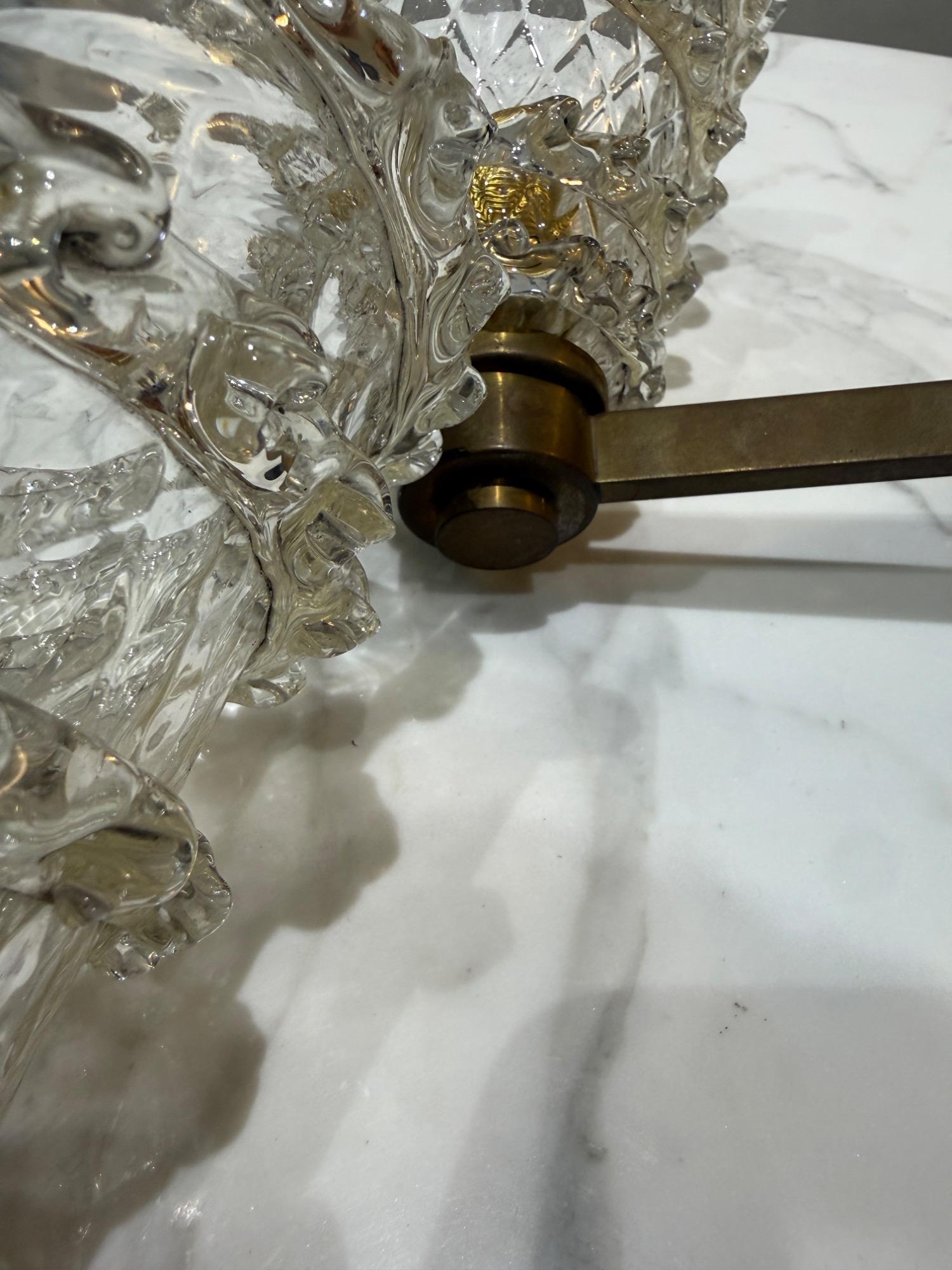 Pair of sconces italy circa 1950