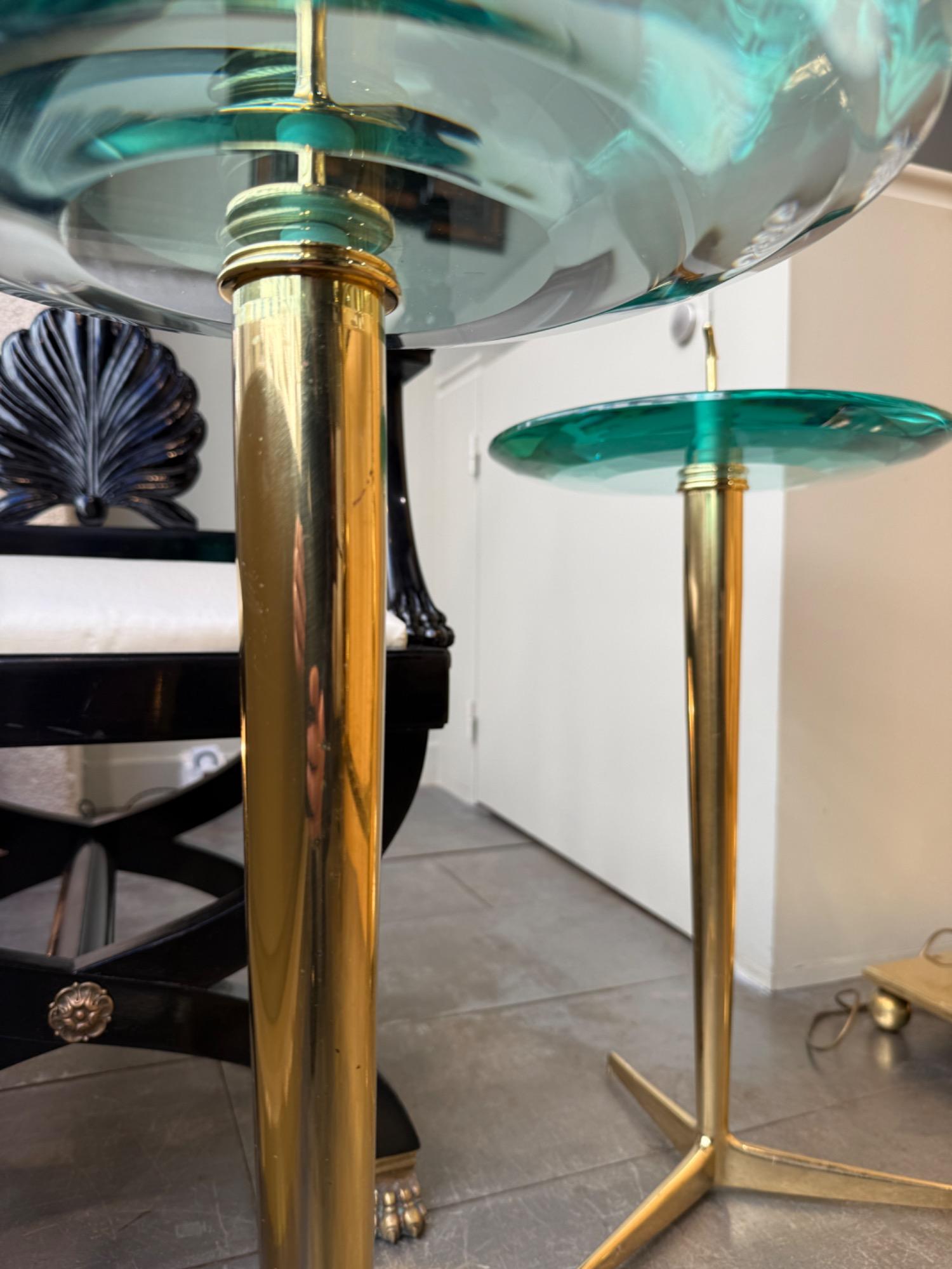 Pair of side tables italy 1980