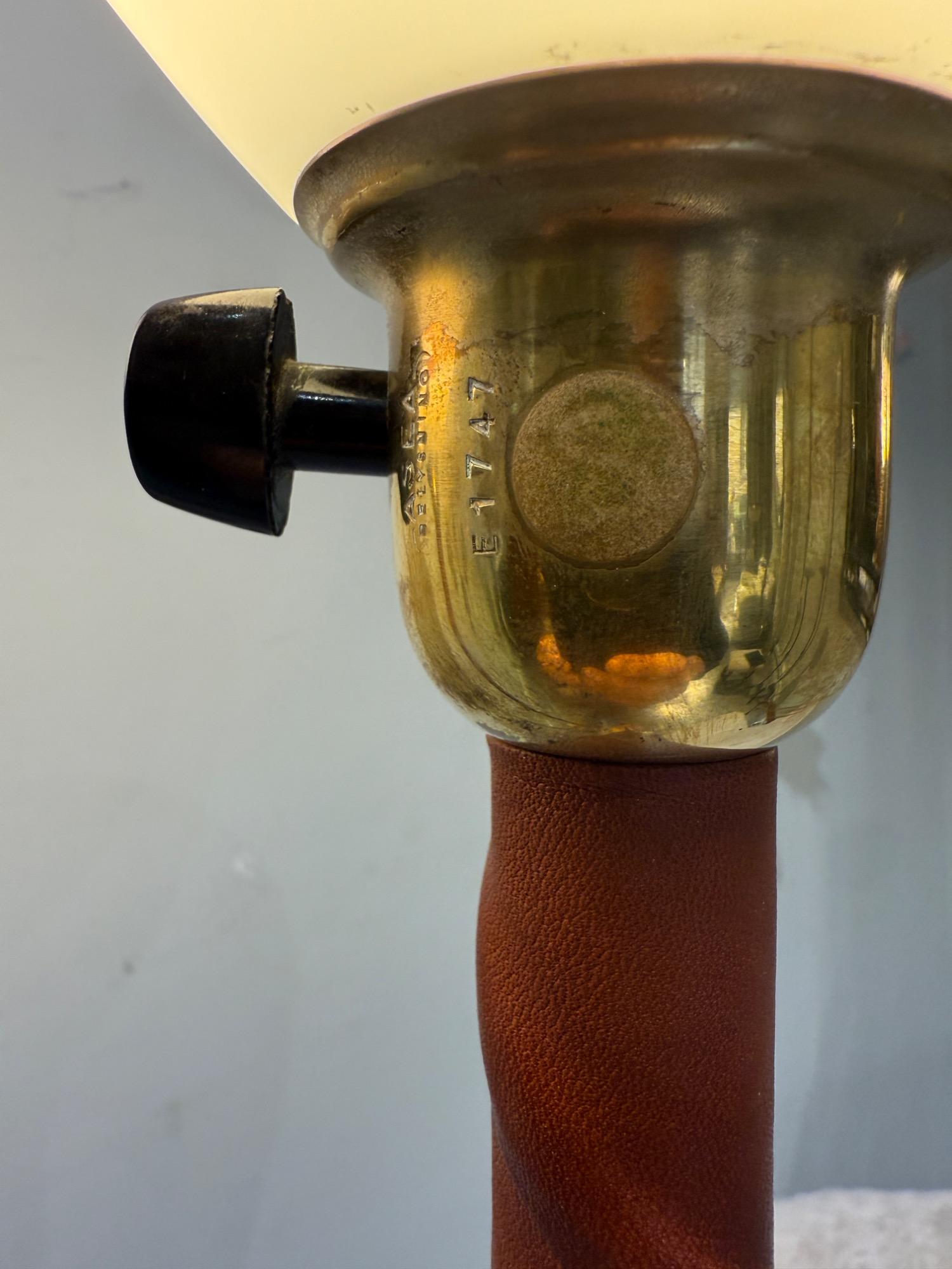 Pair of swedish floor lamps corca 1940 Asea 