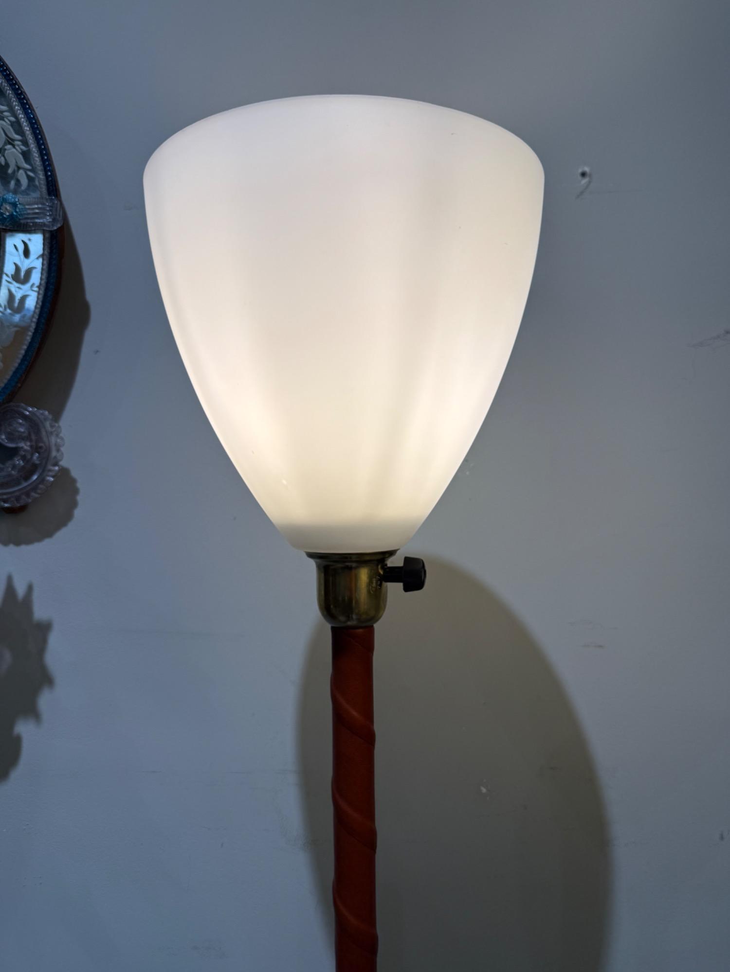 Pair of swedish floor lamps corca 1940 Asea 