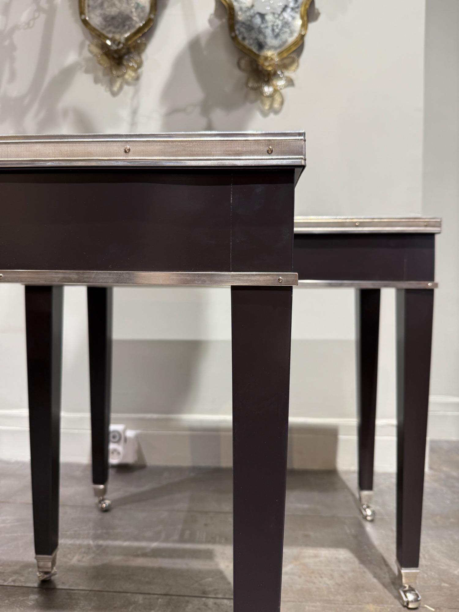 Pair of tables circa 1980