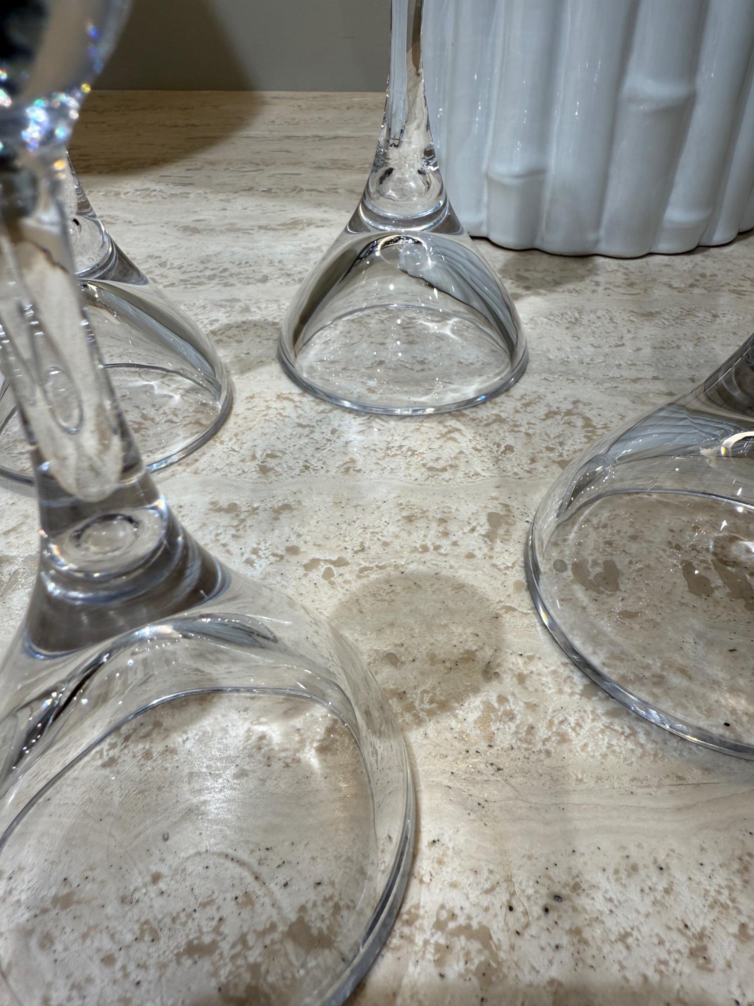 Vicke Lindstrand 5 candelholders Sweden, 1970 